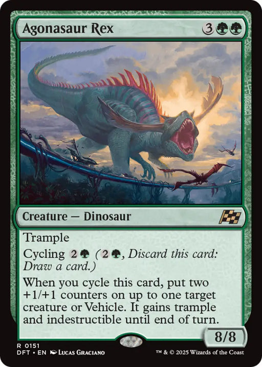 Agonasaur Rex [Aetherdrift] - MTG Single