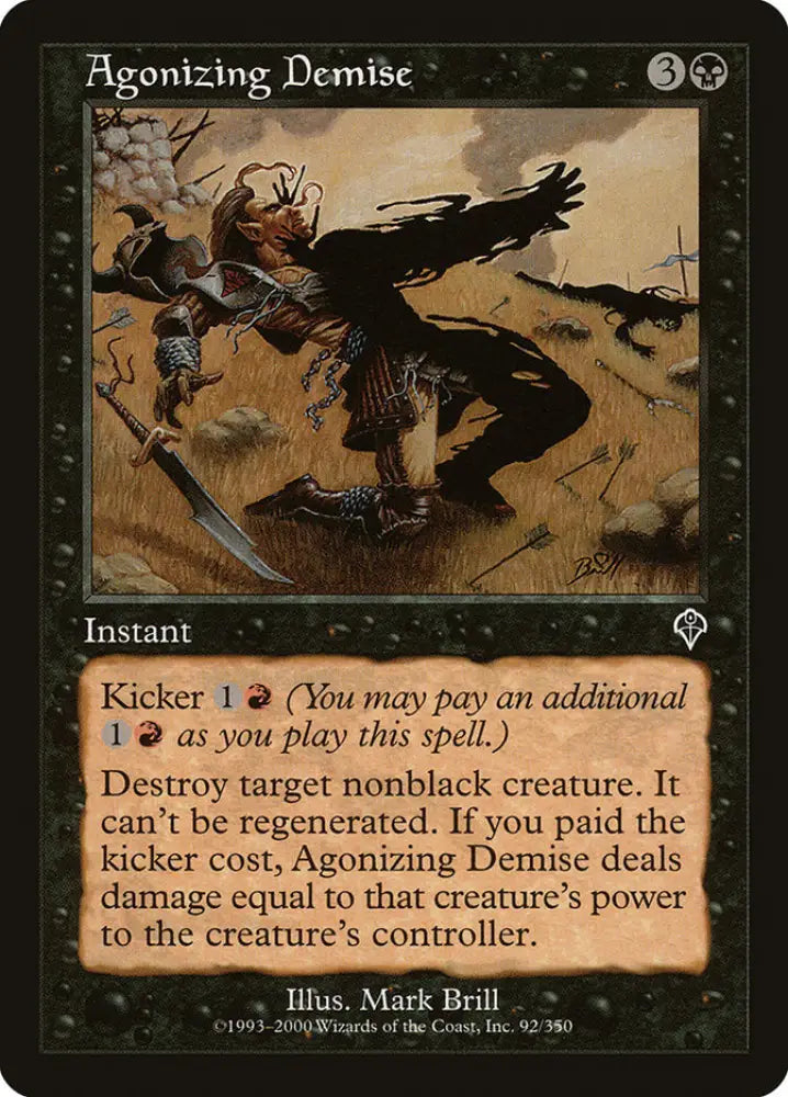 Agonizing Demise [Invasion] - MTG Single