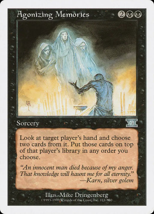 Agonizing Memories [Classic Sixth Edition] - MTG Single