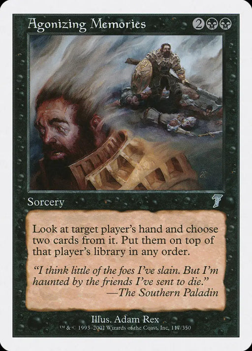 Agonizing Memories [Seventh Edition] - MTG Single