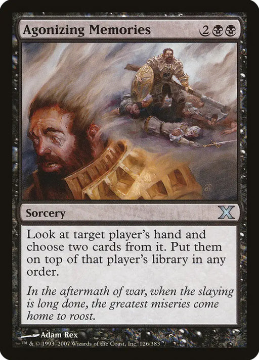 Agonizing Memories [Tenth Edition] - MTG Single