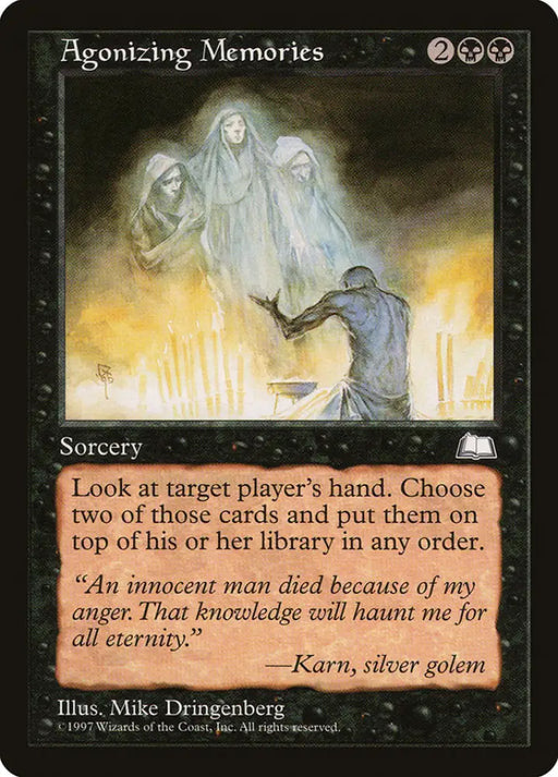 Agonizing Memories [Weatherlight] - MTG Single