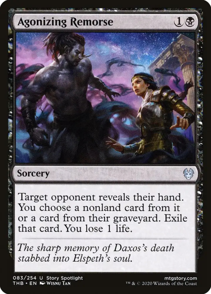 Agonizing Remorse [Theros Beyond Death] - MTG Single
