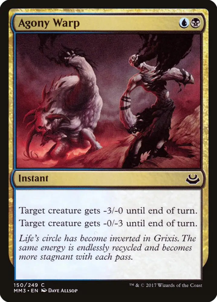 Agony Warp [Modern Masters 2017] - MTG Single