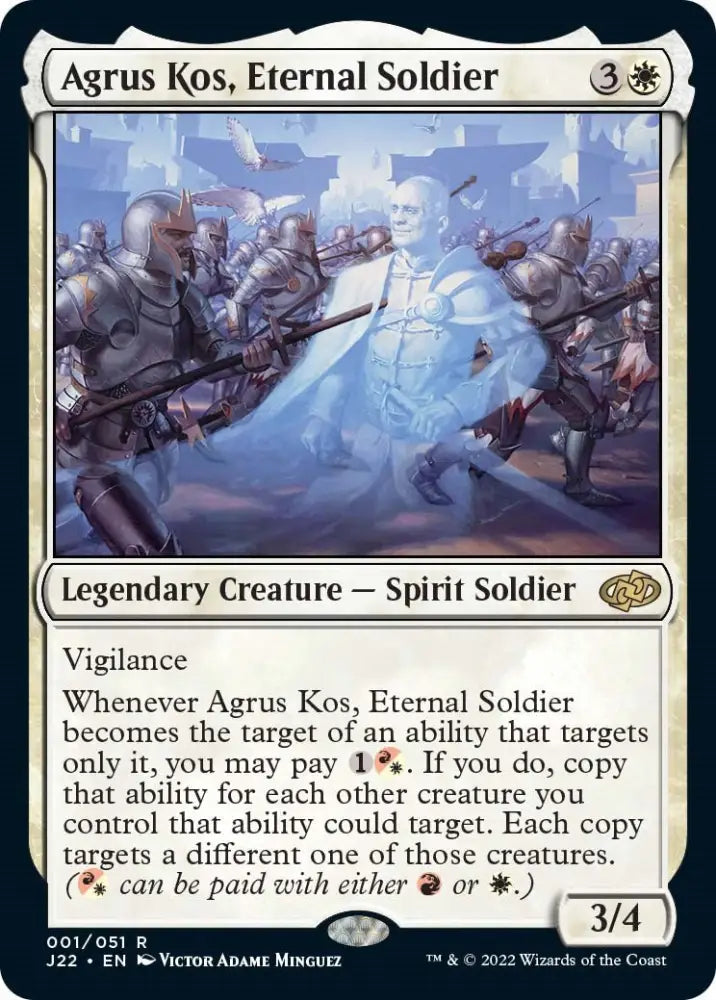 Agrus Kos Eternal Soldier [Jumpstart 2022] - MTG Single