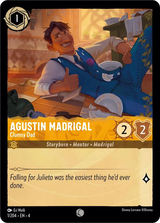 Agustin Madrigal - Clumsy Dad (1/204) [Ursula’s Return] - Lorcana Single