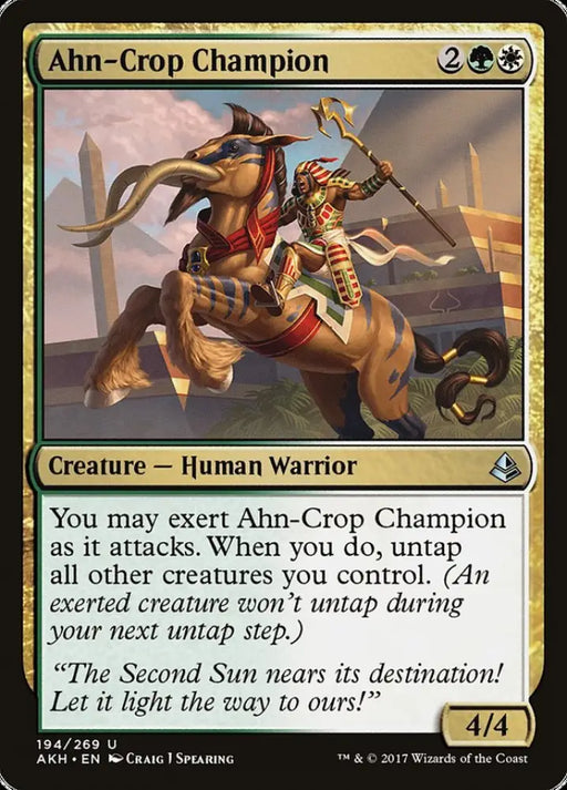Ahn-Crop Champion [Amonkhet] - MTG Single