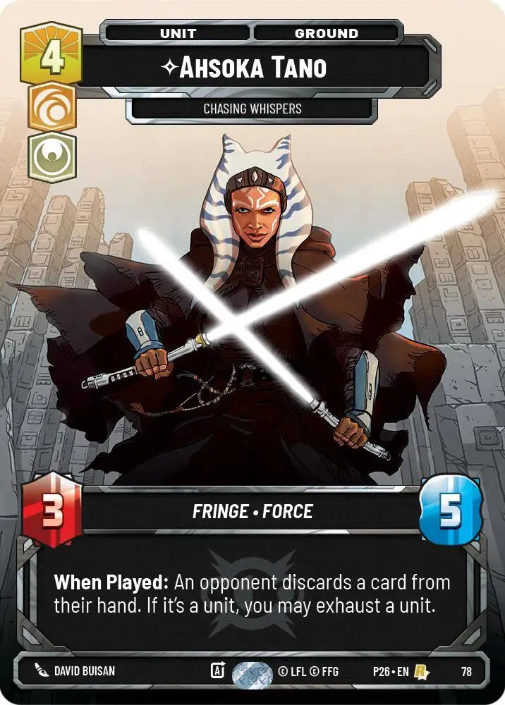 Ahsoka Tano - Chasing Whispers (78) [Sector and Regional Promos: Season 1]
