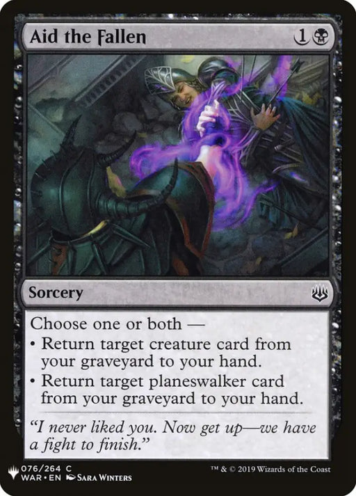 Aid the Fallen [Mystery Booster] - MTG Single