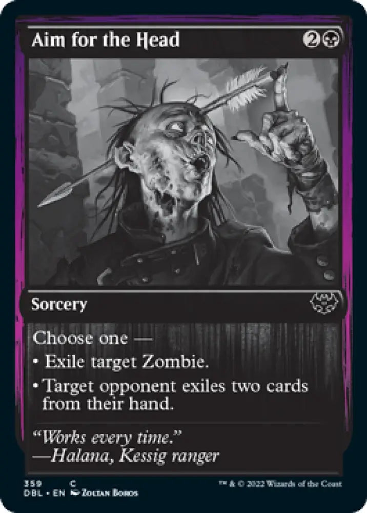 Aim for the Head [Innistrad: Double Feature] - MTG Single