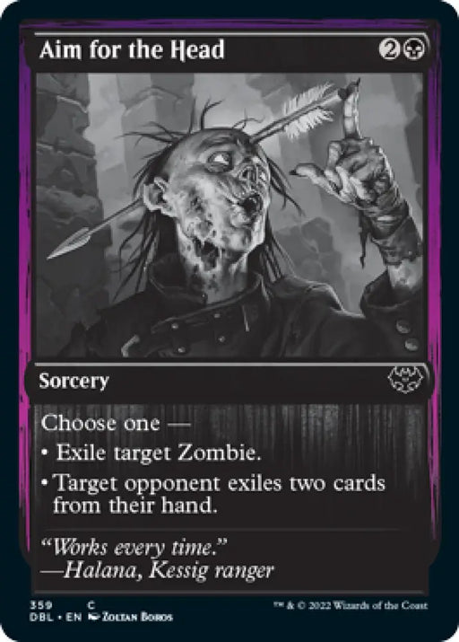 Aim for the Head [Innistrad: Double Feature] - MTG Single