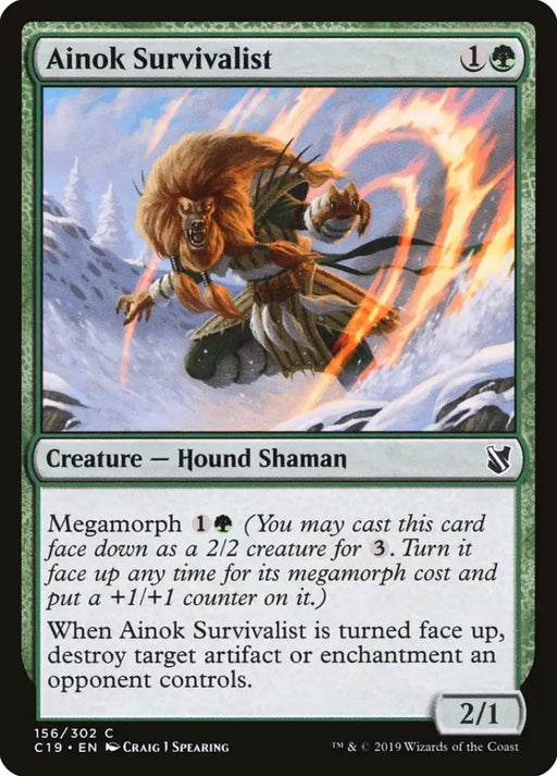 Ainok Survivalist [Commander 2019] - MTG Single