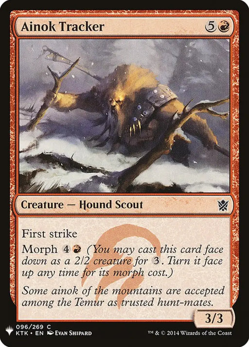Ainok Tracker [Mystery Booster] - MTG Single