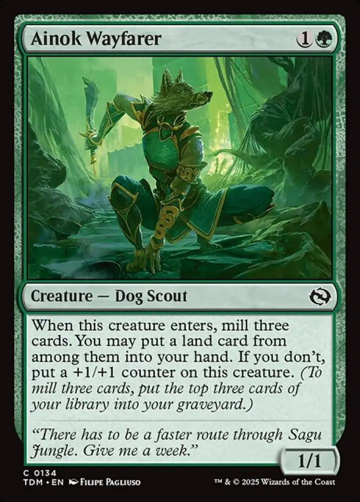 Ainok Wayfarer (134) [Tarkir: Dragonstorm]