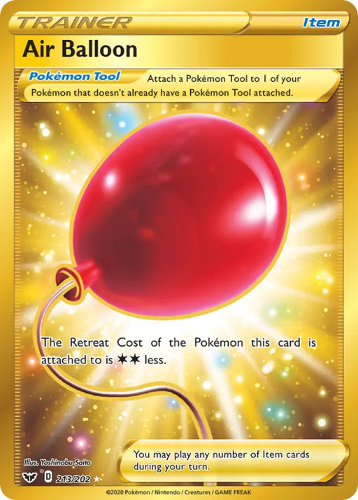 Air Balloon (213/202) [Sword & Shield: Base Set] - Pokemon Single