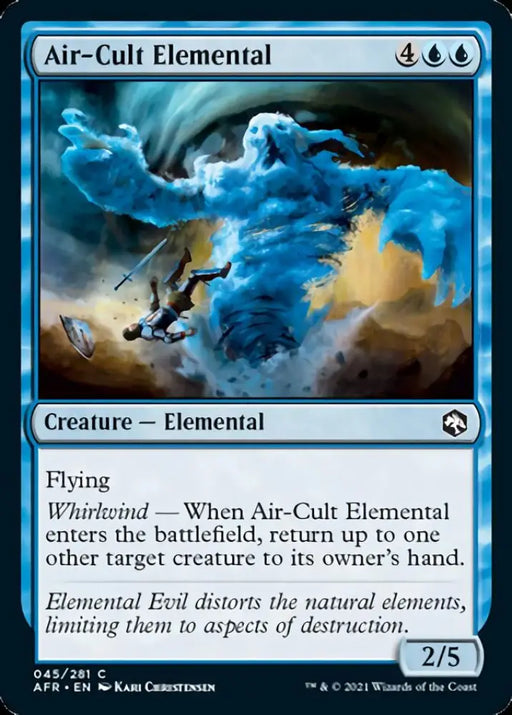 Air-Cult Elemental [Dungeons & Dragons: Adventures in the Forgotten Realms] - MTG Single