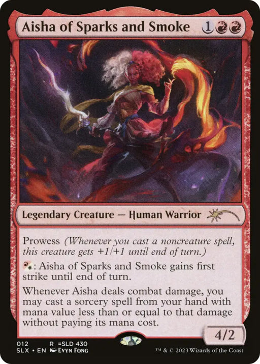 Aisha of Sparks and Smoke [Secret Lair: Universes Within] - MTG Single