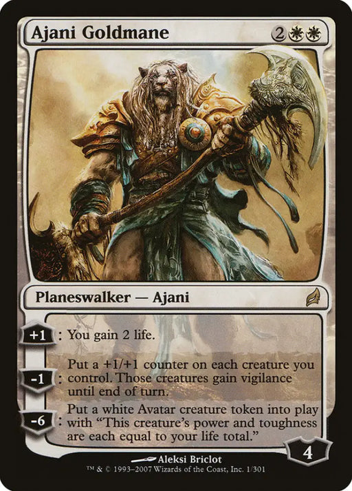 Ajani Goldmane [Lorwyn] - MTG Single