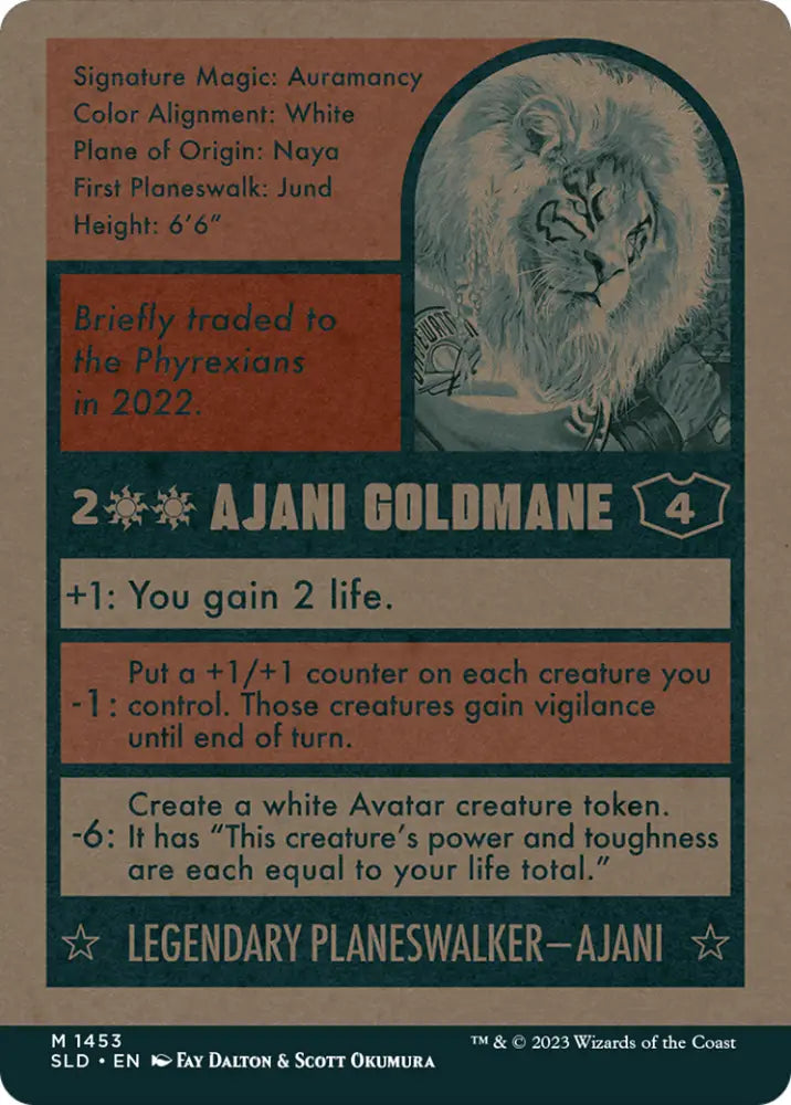 Ajani Goldmane [Secret Lair Drop Series] - MTG Single
