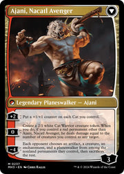 Ajani Nacatl Pariah // Ajani Nacatl Avenger [Modern Horizons 3] - MTG Single