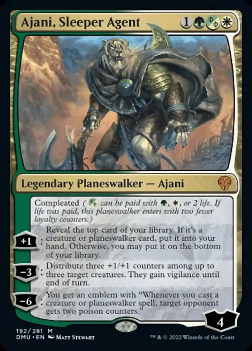 Ajani Sleeper Agent [Dominaria United] - MTG Single