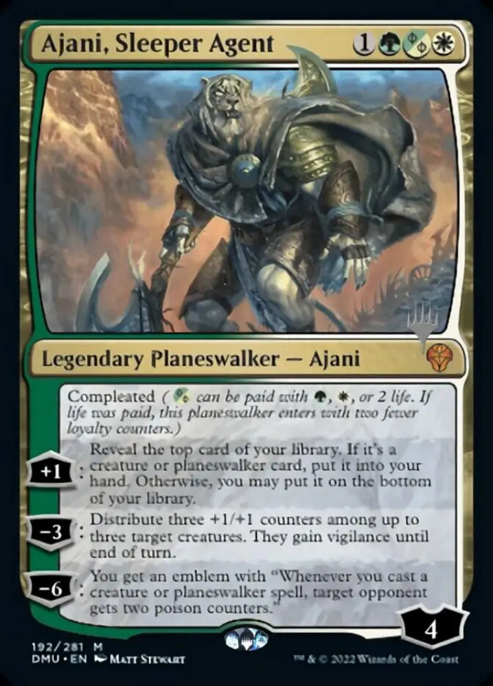 Ajani Sleeper Agent (Promo Pack) [Dominaria United Promos] - MTG Single