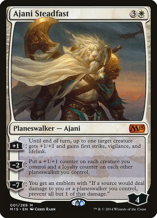 Ajani Steadfast [Magic 2015] - MTG Single