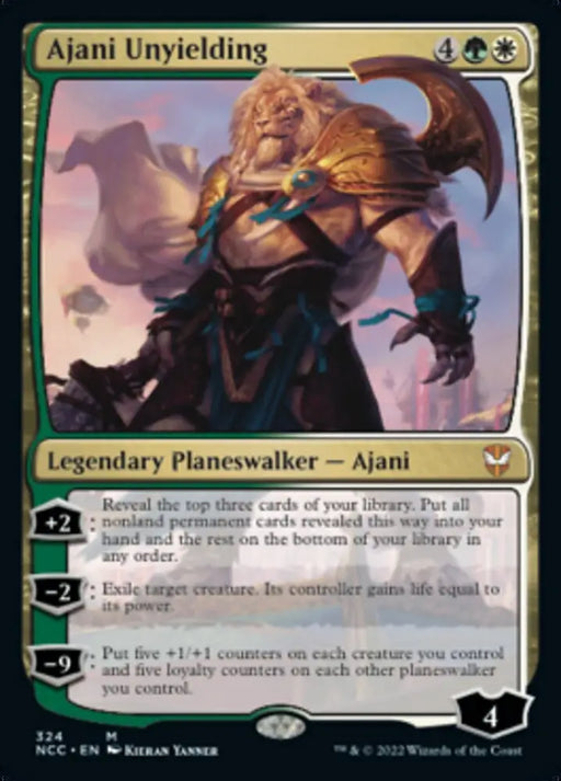 Ajani Unyielding [Streets of New Capenna Commander] - MTG Single