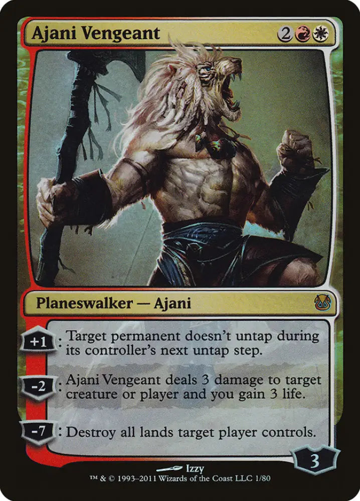 Ajani Vengeant [Duel Decks: Ajani vs. Nicol Bolas] - MTG Single