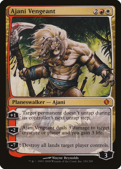 Ajani Vengeant [Shards of Alara] - MTG Single