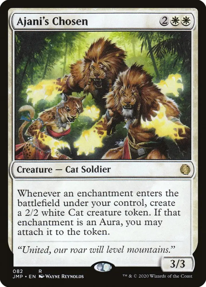 Ajani’s Chosen [Jumpstart] - MTG Single