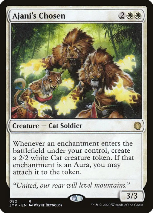 Ajani’s Chosen [Jumpstart] - MTG Single
