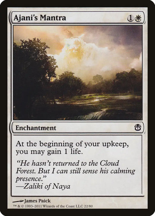 Ajani’s Mantra [Duel Decks: Ajani vs. Nicol Bolas] - MTG Single