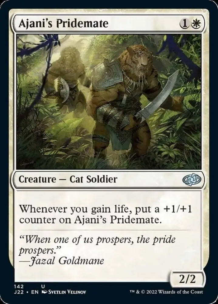 Ajani’s Pridemate [Jumpstart 2022] - MTG Single
