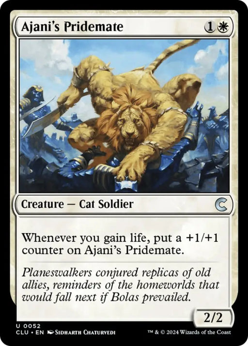 Ajani’s Pridemate [Ravnica: Clue Edition] - MTG Single