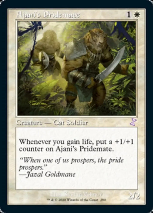 Ajani’s Pridemate (Timeshifted) [Time Spiral Remastered] - MTG Single