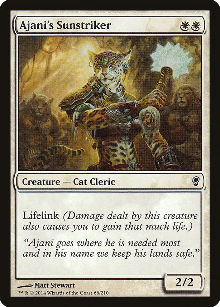 Ajani’s Sunstriker [Conspiracy] - MTG Single