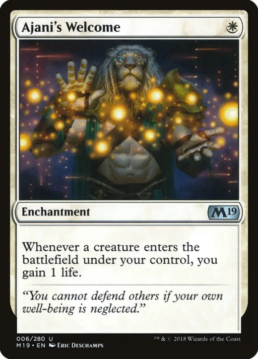 Ajani’s Welcome [Core Set 2019] - MTG Single