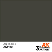AK Interactive: 3G Acrylic Ash Grey 17ml - AK Interactive