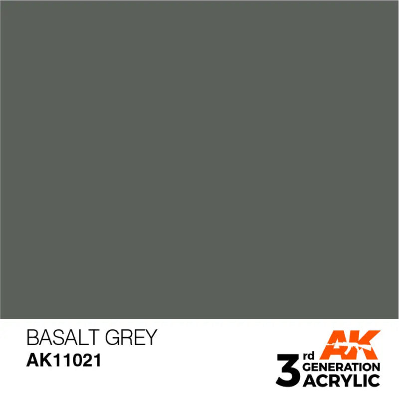AK Interactive: 3G Acrylic Basalt Grey 17ml - AK Interactive