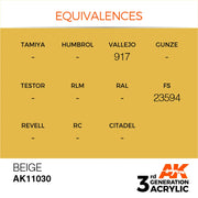 AK Interactive: 3G Acrylic Beige 17ml - AK Interactive