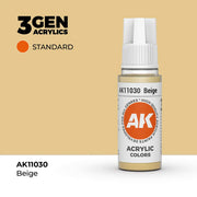 AK Interactive: 3G Acrylic Beige 17ml - AK Interactive