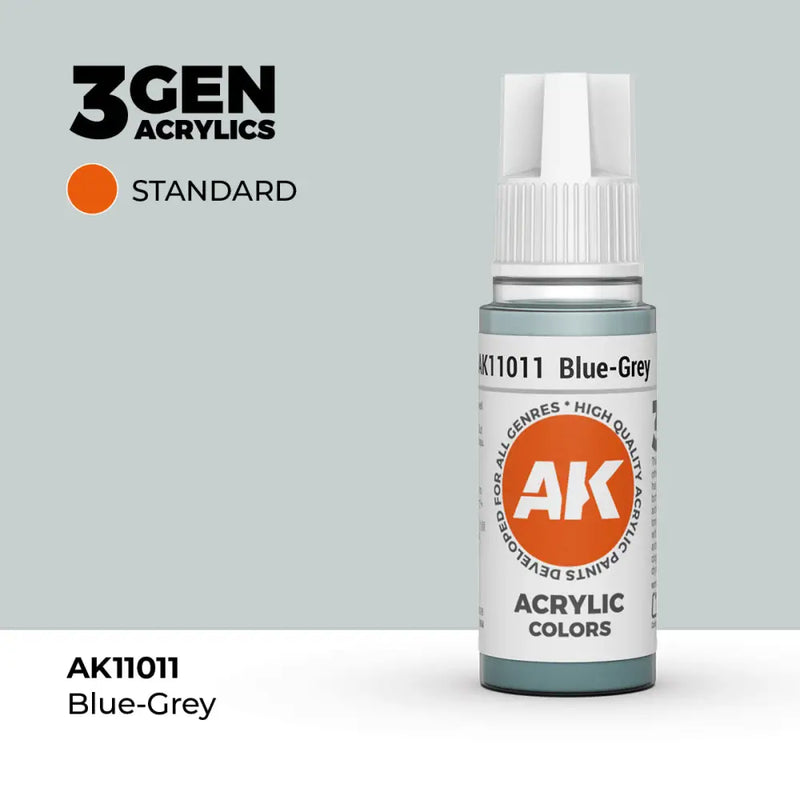 AK Interactive: 3G Acrylic Blue-Grey 17ml - AK Interactive