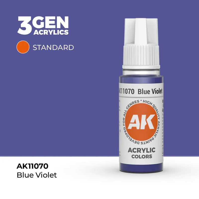 AK Interactive: 3G Acrylic Blue Violet 17ml - AK Interactive