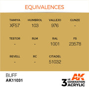 AK Interactive: 3G Acrylic Buff 17ml - AK Interactive