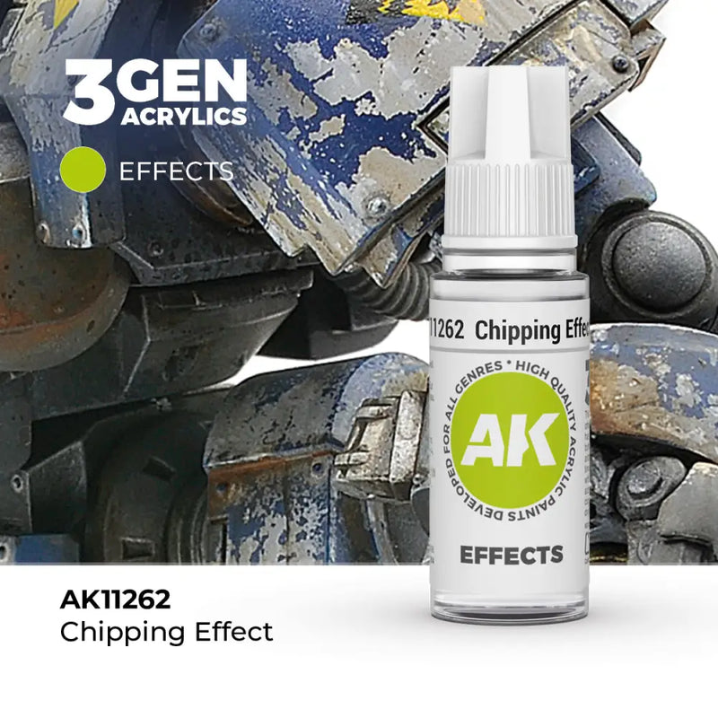 AK Interactive: 3G Acrylic Chipping Effects 17ml - AK Interactive