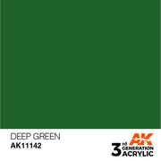 AK Interactive: 3G Acrylic Deep Green 17ml - AK Interactive