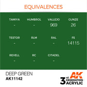 AK Interactive: 3G Acrylic Deep Green 17ml - AK Interactive