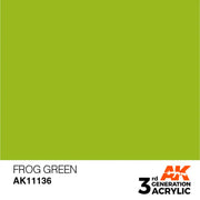 AK Interactive: 3G Acrylic Frog Green 17ml - AK Interactive