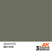 AK Interactive: 3G Acrylic Graphite 17ml - AK Interactive